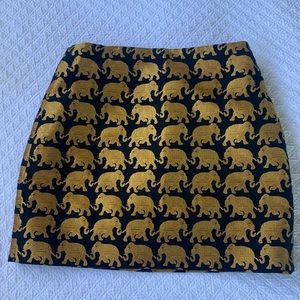Gold Elephant J. Crew Skirt (4)